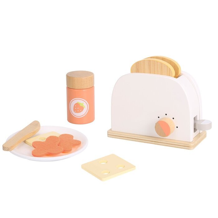 Tooky Toy Co Toaster-Set 16x10x21cm