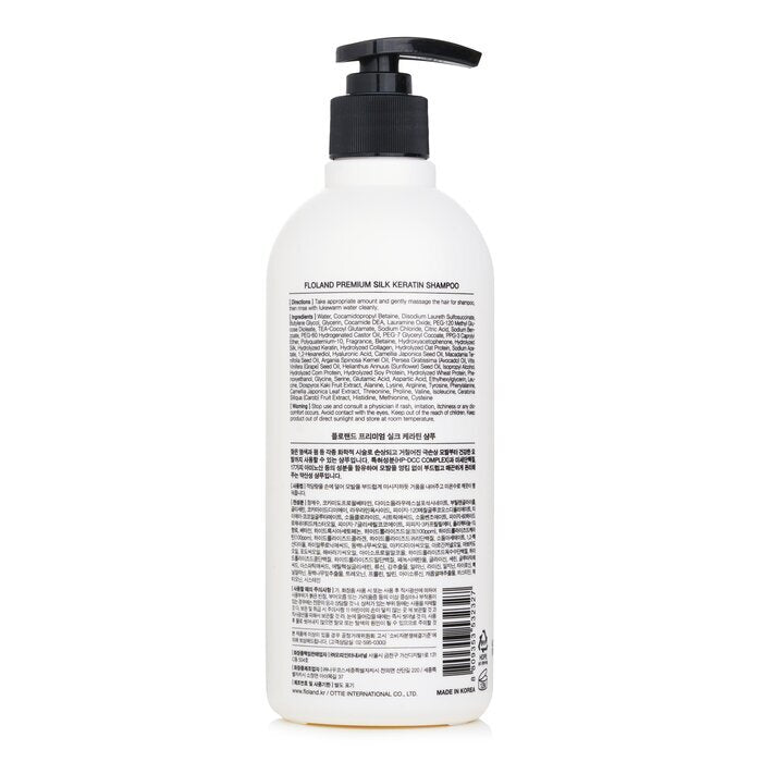 Floland Premium Seidenkeratin-Shampoo 530 ml