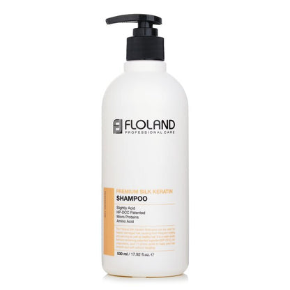 Floland Premium Seidenkeratin-Shampoo 530 ml