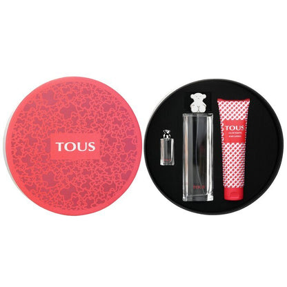 Tous Eau de Toilette Spray 90 ml + Eau de Toilette Spray 4,5 ml + Körperlotion 150 ml 3 Stück