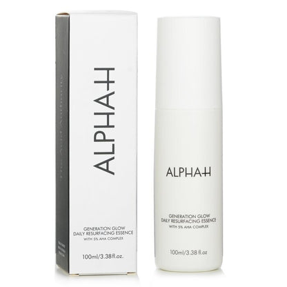 Alpha-H Generation Glow Daily Resurfacing Essence mit 5 % AHA-Komplex, 100 ml