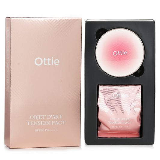 Ottie Objet D'art Spannungspakt SPF50 PA++++ &amp; Nachfüllung Nr. 21 Light 2x15g/0,52oz