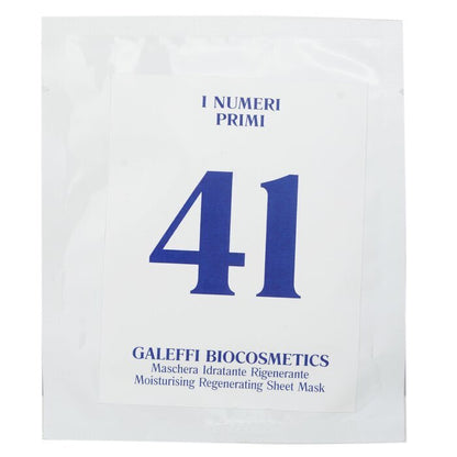 I Numeri Primi N.41 Feuchtigkeitsspendende regenerierende Tuchmaske 5x10ml/0.33oz