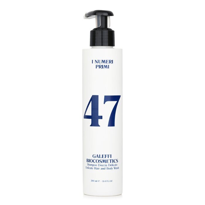 I Numeri Primi N.47 Zartes Haar- und Körperwaschmittel 200ml/8.4oz