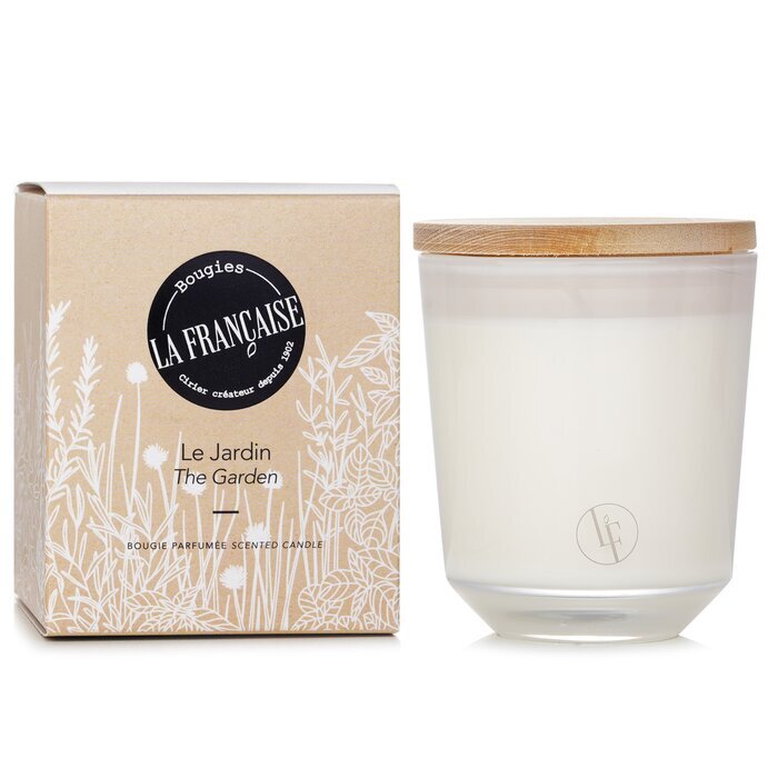 Bougies la Francaise Duftkerze „The Garden“ aus Pflanzenwachs, 200 g
