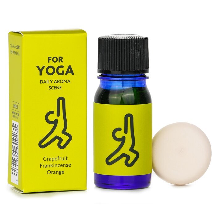 Daily Aroma Japan Tägliche Aromaszene für Yoga – Grapefruit, Weihrauch, Orange, 5,5 ml