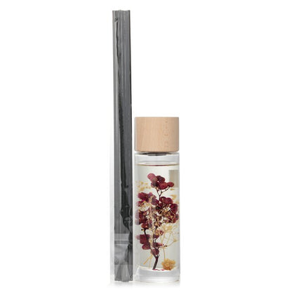 Botanica Wood Mist Raumduft-Diffusor mit Rattanstäbchen – Rote Beere, 110 ml