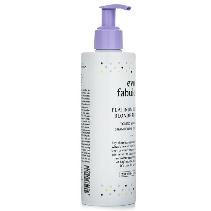 Evo Fabuloso Tönungsshampoo - # Platinblond 250ml/8.4oz