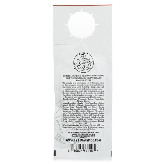 18.21 Man Made Man Made Wash Shampoo, Spülung und Duschgel – Noble Oud 15 ml