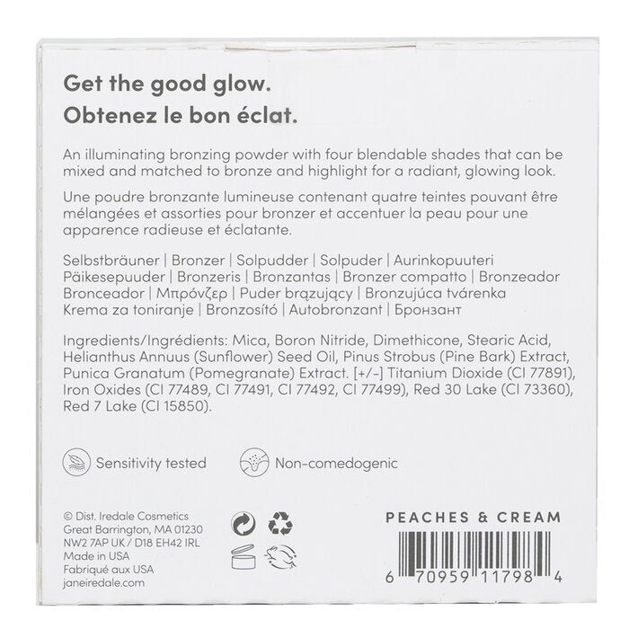 Jane Iredale PureBronze Shimmer Bronzer Palette Nachfüllung - # Peaches &amp; Cream 9,9g/0,35oz