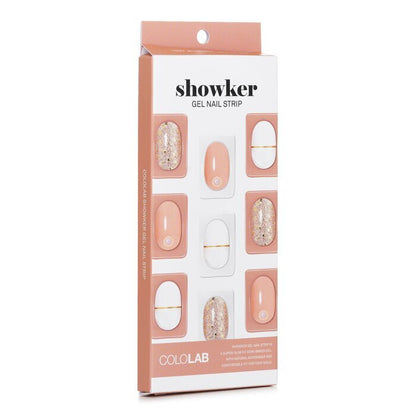 Cololab Showker Gel-Nagelstreifen # CSA201 Gold Line Beige 1 Stück