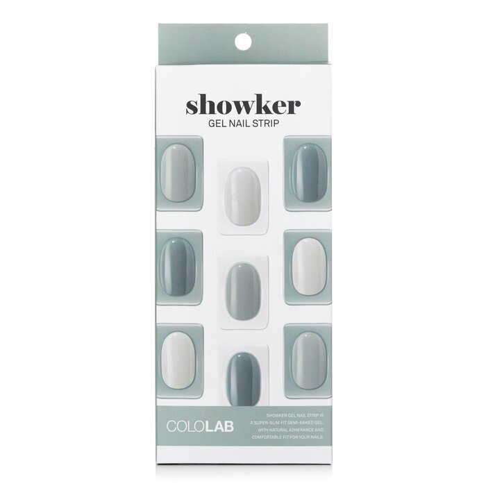 Cololab Showker Gel-Nagelstreifen Nr. CNF703 Mint Blended, 1 Stück