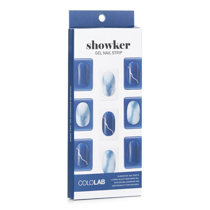 Cololab Showker Gel-Nagelstreifen Nr. CNA401 Brombeermarmor, 1 Stück