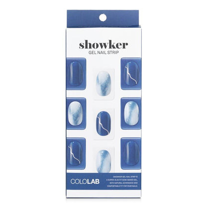 Cololab Showker Gel-Nagelstreifen Nr. CNA401 Brombeermarmor, 1 Stück