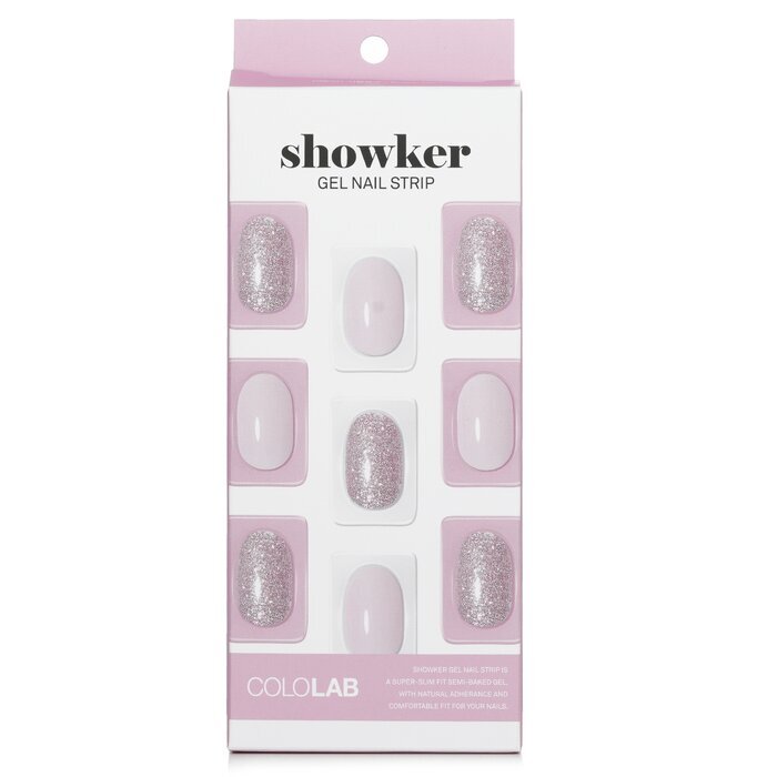 Cololab Showker Gel-Nagelstreifen Nr. CSF101 Siruprosa, 1 Stück