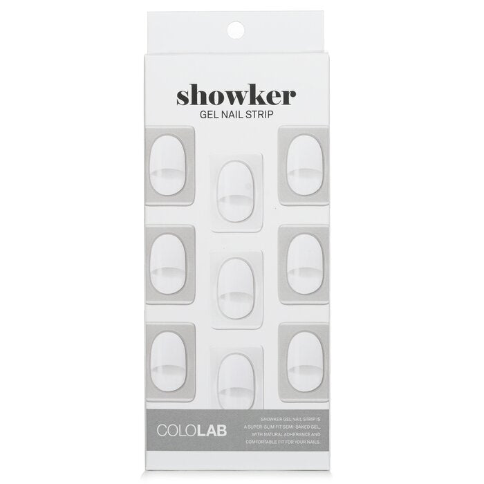 Cololab Showker Gel-Nagelstreifen Nr. CNA802 Classic White, 1 Stück