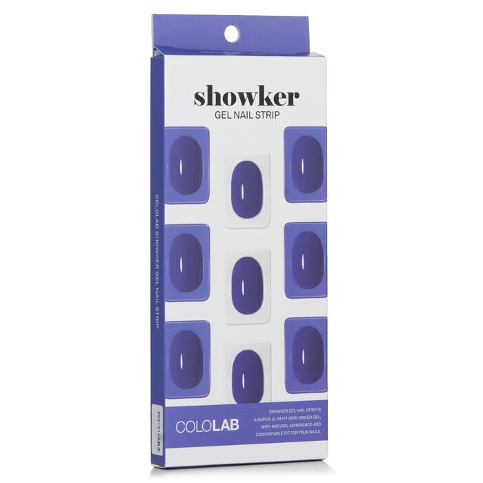 Cololab Showker Gel-Nagelstreifen Nr. CSF412 Denim Blue, 1 Stück