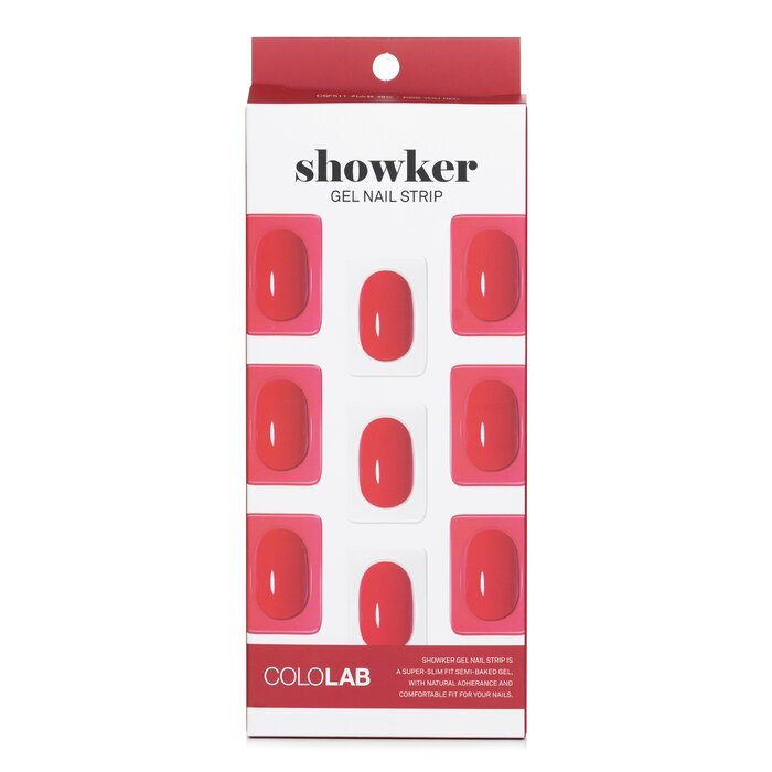 Cololab Showker Gel-Nagelstreifen Nr. CSF511 Kiss You Red, 1 Stück