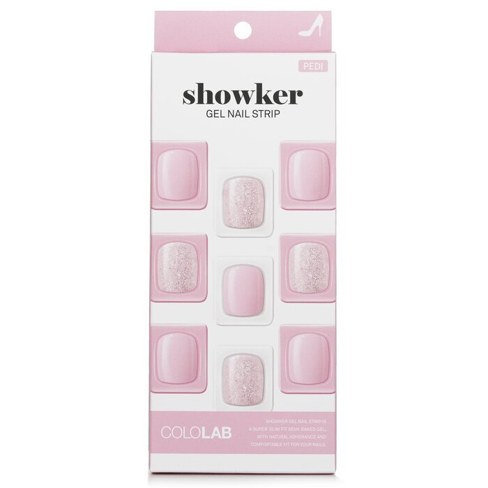 Cololab Showker Gel-Nagelstreifen Nr. CPG107 Romantisches Tutu, 1 Stück