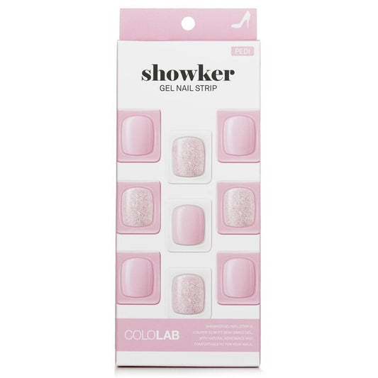 Cololab Showker Gel-Nagelstreifen Nr. CPG107 Romantisches Tutu, 1 Stück