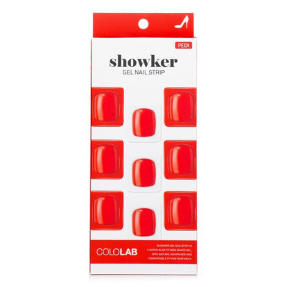 Cololab Showker Gel-Nagelstreifen Nr. CPF504 Real Red, 1 Stück