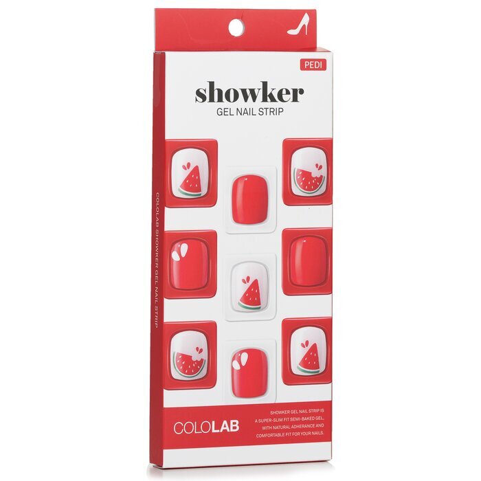 Cololab Showker Gel-Nagelstreifen Nr. CPA505 Cool Watermelon, 1 Stück