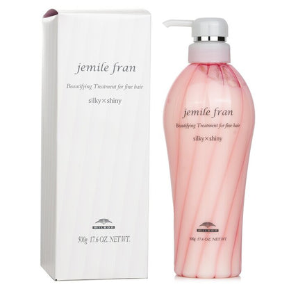 Milbon Jemile Fran Verschönerungsbehandlung – Seidig und glänzend (für feines Haar) 500 g/17,6 oz