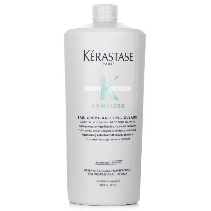 Kerastase Symbiose Bain Creme Anti-Pelliculaire (für trockene, empfindliche Kopfhaut, die zu Schuppen neigt, 1000 ml/34 oz