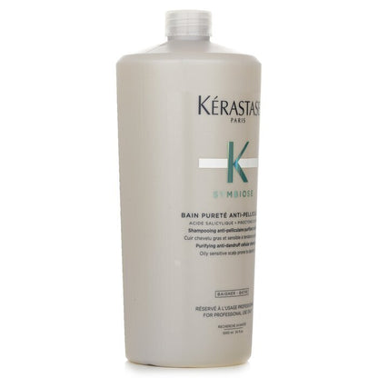 Kerastase Symbiose Bain Purete Anti-Pelliculaire (für fettige, empfindliche, zu Schuppen neigende Kopfhaut) 1000 ml/34 oz