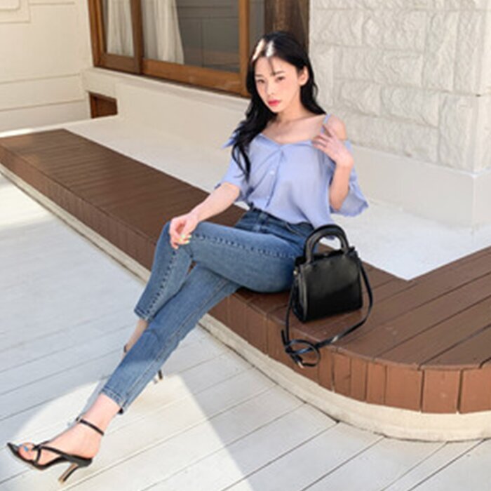 Trendywhere Off-Shoulder Shirt Gratis (XS-L)