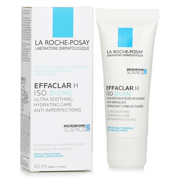 La Roche Posay Effaclar H ISO-BIOME Ultra beruhigende Feuchtigkeitspflege gegen Unreinheiten, 40 ml