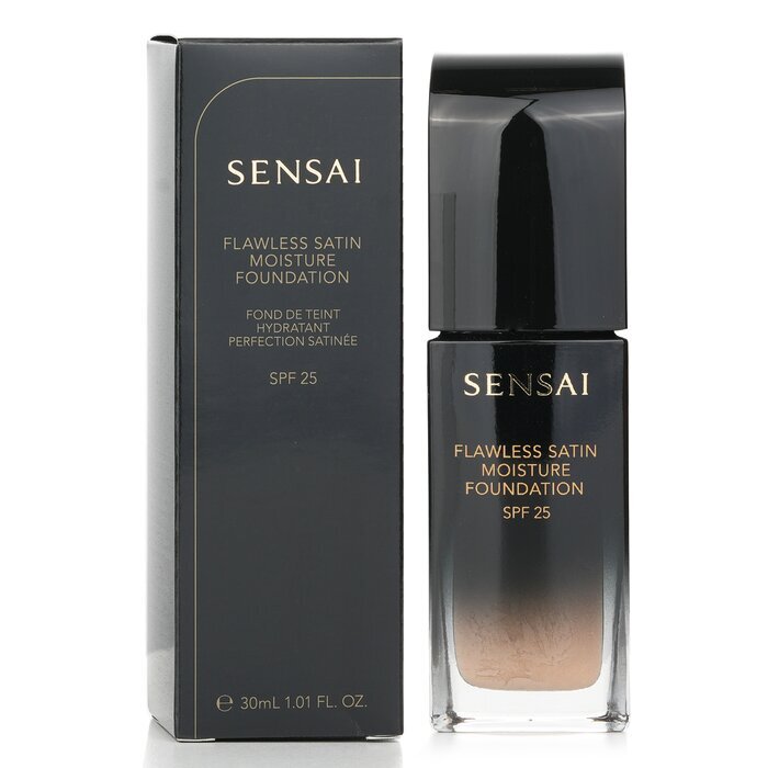 Kanebo Sensai Flawless Satin Moisture Foundation SPF 25 -  FS202 Ochre Beige 30ml