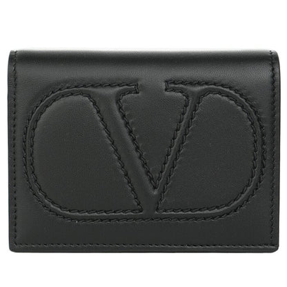 Valentino Garavani Valentino Flap Französische Geldbörse - Schwarz Schwarz