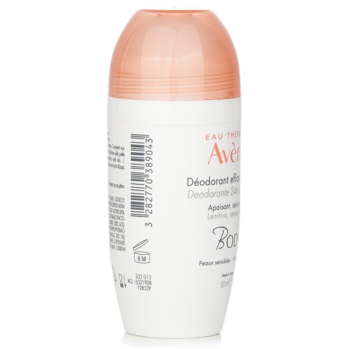 Avene Body Deodorant Efficacite 24H Roll-On 50 ml