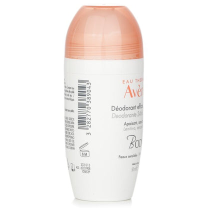 Avene Body Deodorant Efficacite 24H Roll-On 50 ml