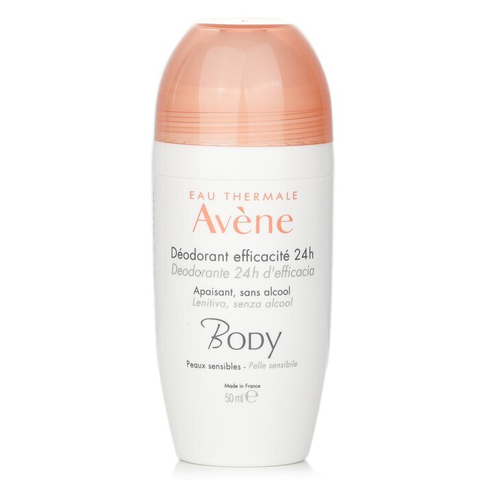 Avene Body Deodorant Efficacite 24H Roll-On 50 ml