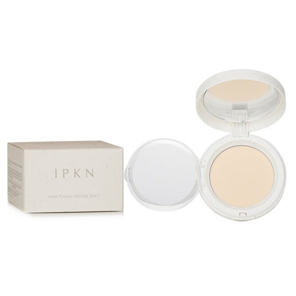IPKN Skin Finish Vegan Pact – Nr. 21 Nude Beige 12 g + 12 g Nachfüllpackung