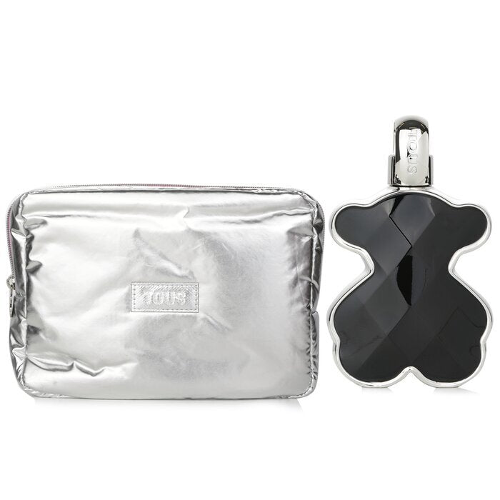 Tous Love Me The Onyx Parfum-Koffer: Eau de Parfum 90 ml + Beutel 2 Stück