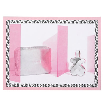Tous Love Me The Silver Parfum Coffert: Eau De Perfum 90 ml + Beutel 2 Stück