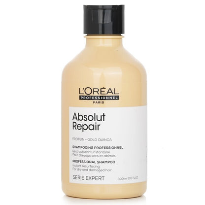 L'Oreal Professionnel Serie Expert - Absolut Repair Protein + Gold Quinoa Instant Resurfacing Shampoo 300ml/10.1oz