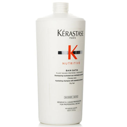 Kerastase Nutritive Bain Satin Feuchtigkeitsspendendes Shampoo mit essentiellen Nährstoffen (Trockenes Haar) 1000ml/34oz