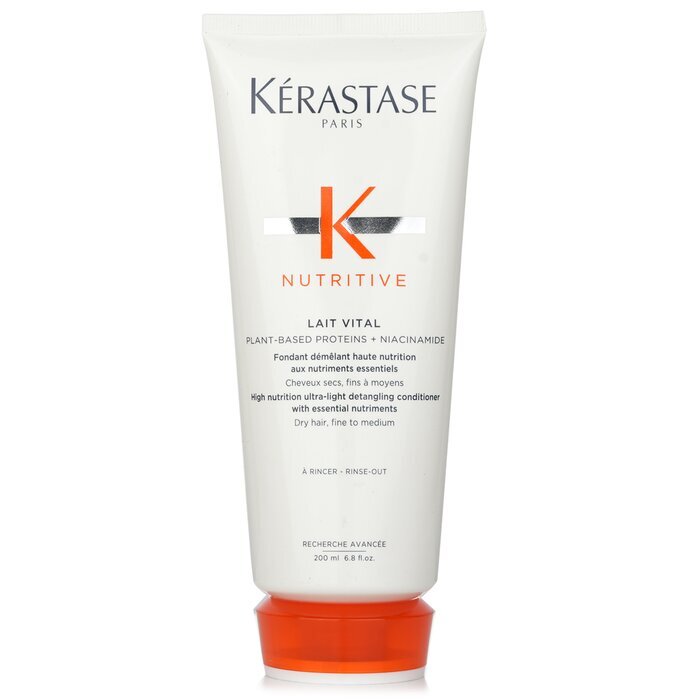 Kerastase Nutritive Lait Vital High Nutrition Ultraleichter Entwirrungs-Conditioner (trockenes Haar, fein bis mittel) 200ml/6,8oz