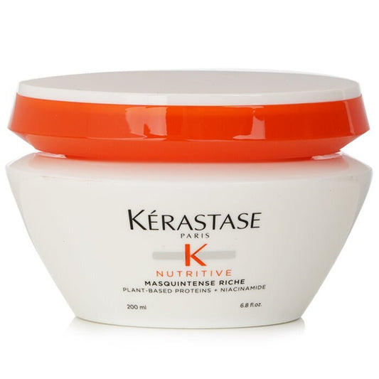 Kerastase Nutritive Masquintense Riche Deep Nutrition Ultrakonzentrierte reichhaltige Maske mit essentiellen Nährstoffen 200ml/6,8oz