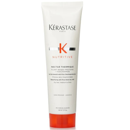 Kerastase Nutritive Nectar Thermique Beautifying Anti Frizz Blow Dry Milk (Dry Hair Medium to Thick) 150ml