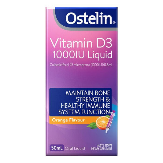 [Autorisierter Handelsvertreter]Ostelin Vitamin D Liquid (Erwachsene) 50ml 50ml