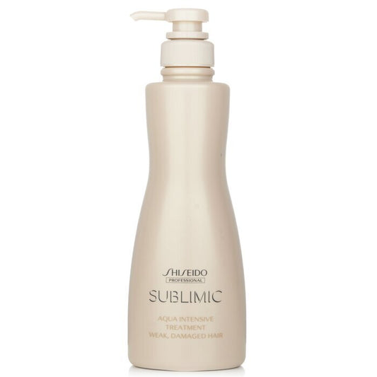 Shiseido Sublimic Aqua Intensivbehandlung (schwaches, strapaziertes Haar) 500 g