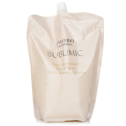 Shiseido Sublimic Aqua Intensive Treatment Refill (schwaches, strapaziertes Haar) 1800 g