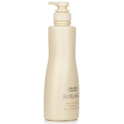 Shiseido Sublimic Aqua Intensivbehandlung (trockenes, strapaziertes Haar) 500g