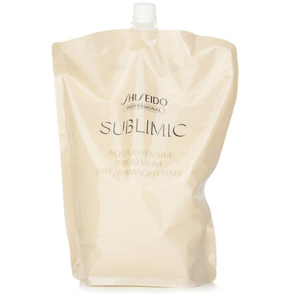 Shiseido Sublimic Aqua Intensive Treatment Refill (trockenes, strapaziertes Haar) 1800 g