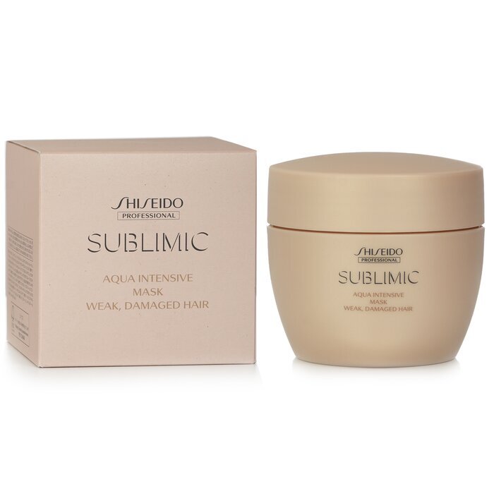 Shiseido Sublimic Aqua Intensive Mask (schwaches, strapaziertes Haar) 200g